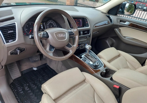 Audi Q5 cena 65700 przebieg: 256000, rok produkcji 2013 z Skoczów małe 154